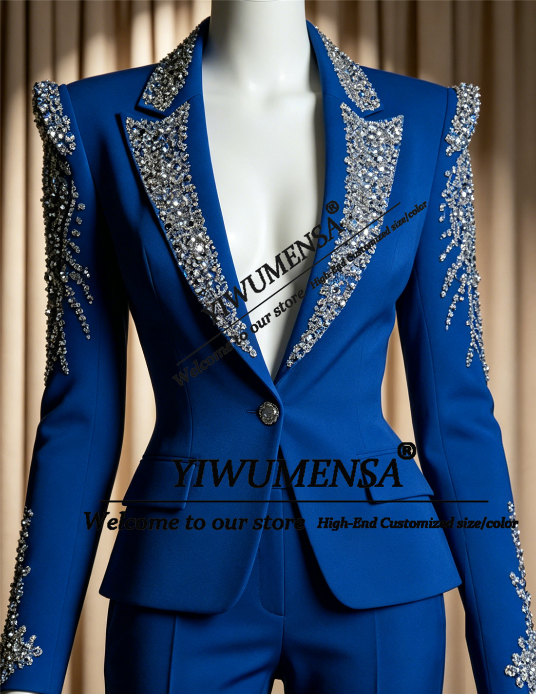 Women'S Formal Wear Suit - Luxury Women Suits 2 Pieces Sets