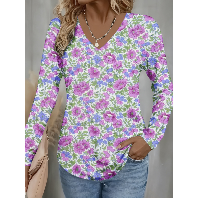 Women'S Formal Wear Wedding Guest - Women Elegant V Neck Long Sleeve