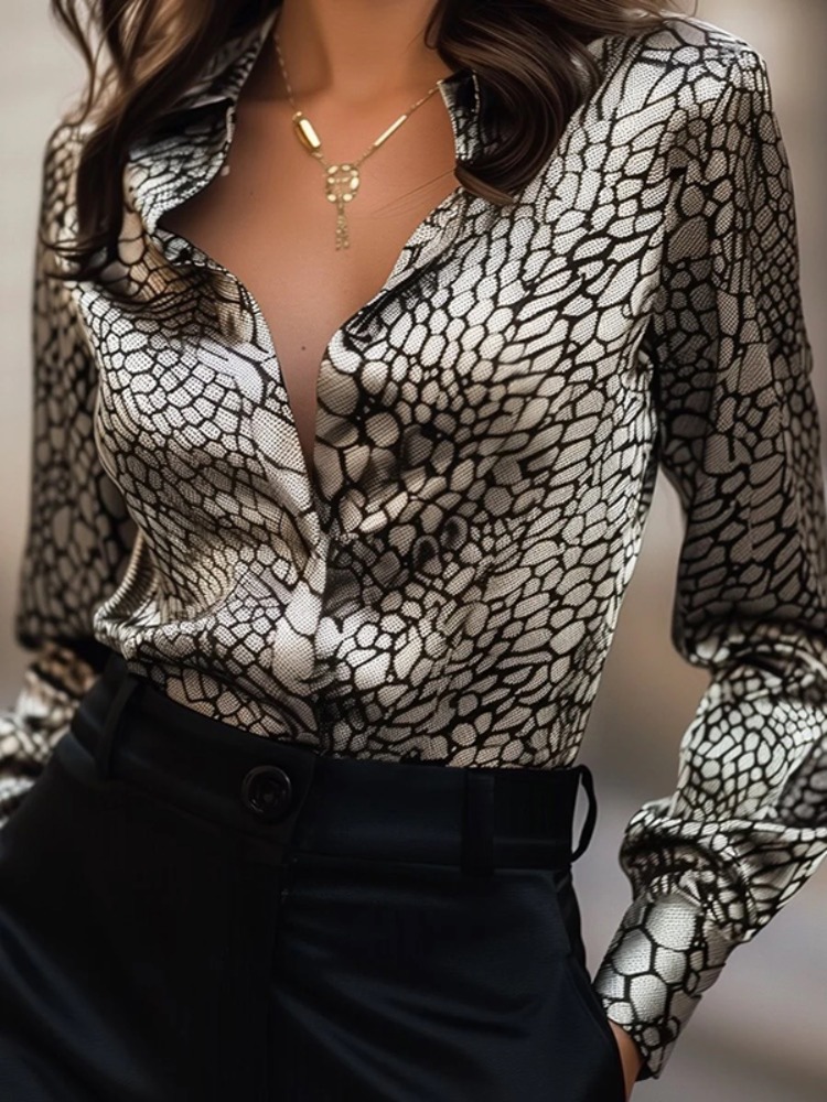 Women's Vintage Crocodile Patt - Women Formal Wear Stitching recension och pris