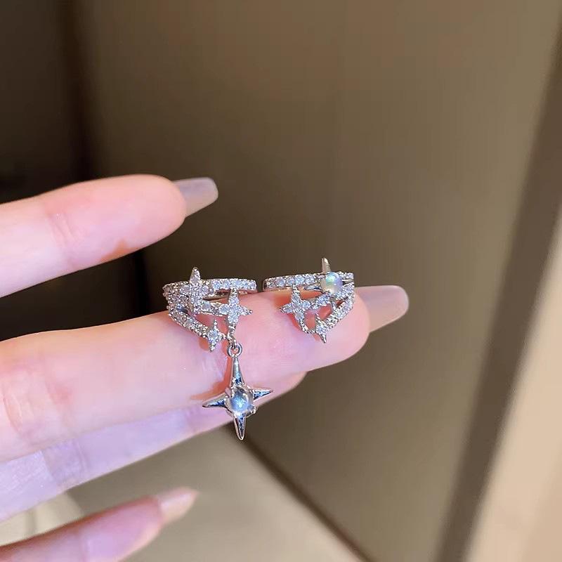 Non Pierced Minimalist Zircon  - Formal Wear Jewelry For Women recension och pris