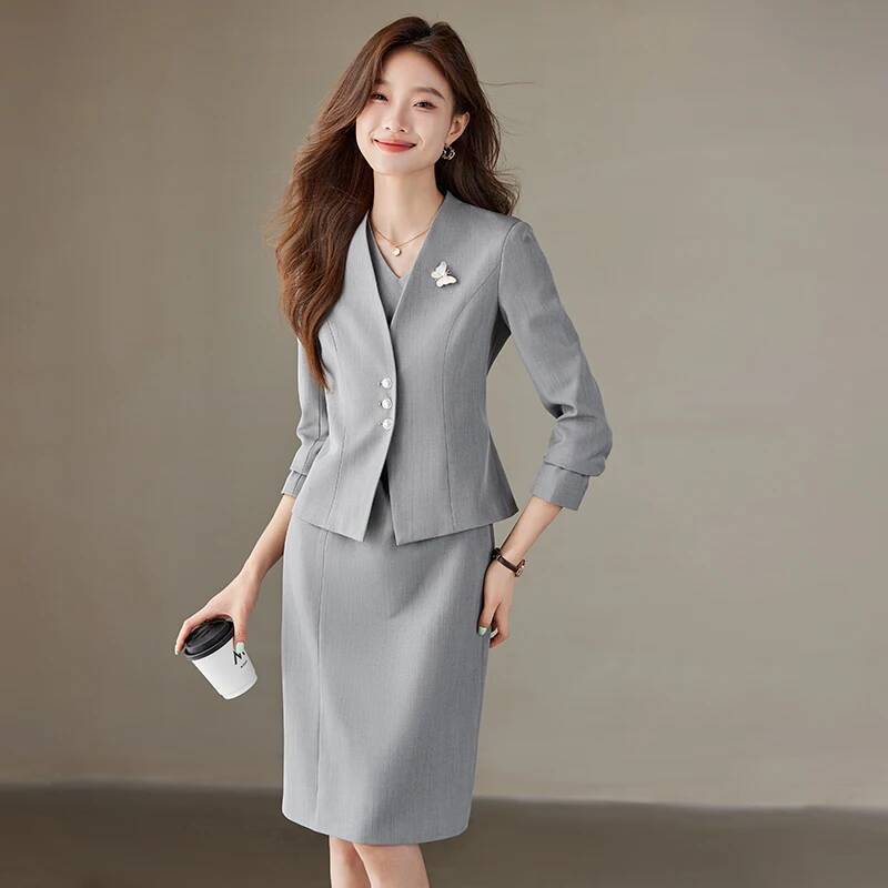 Formal Women Blazers Business  - Women Formal Wear Stitching recension och pris