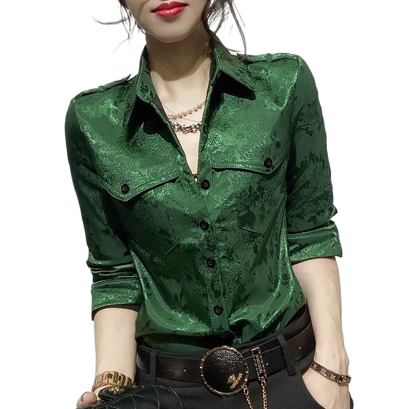 Female Tops Spring and Autumn  - Women Formal Wear Office recension och pris