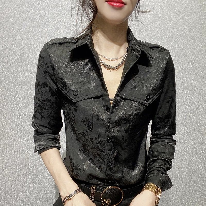 Female Tops Spring and Autumn  - Women Formal Wear Office recension och pris