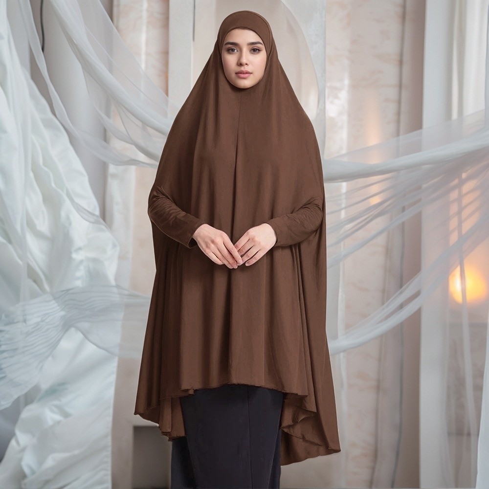 Caftan Plain Muslim Abayas Ele - Women Formal Wear Hijab recension och pris