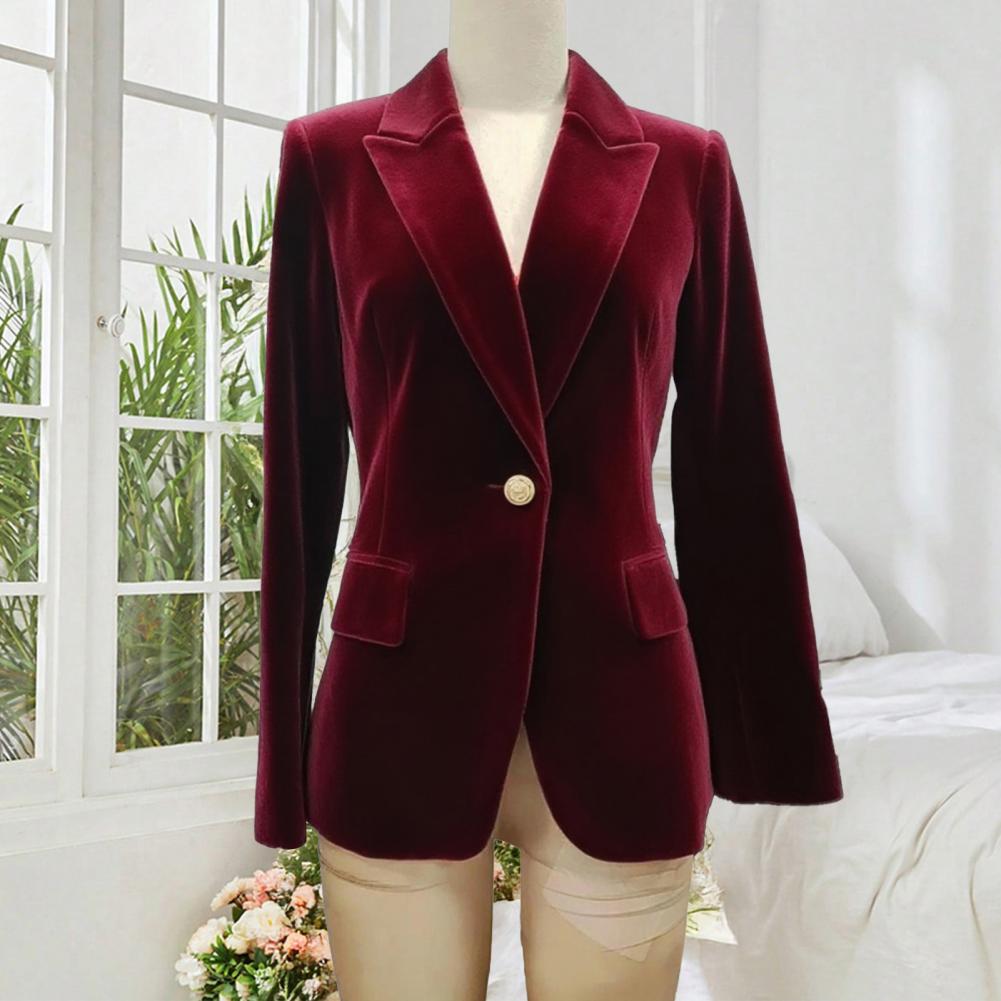 Velvet Large Size Women Prom P - Women Formal Wear With Blazer recension och pris