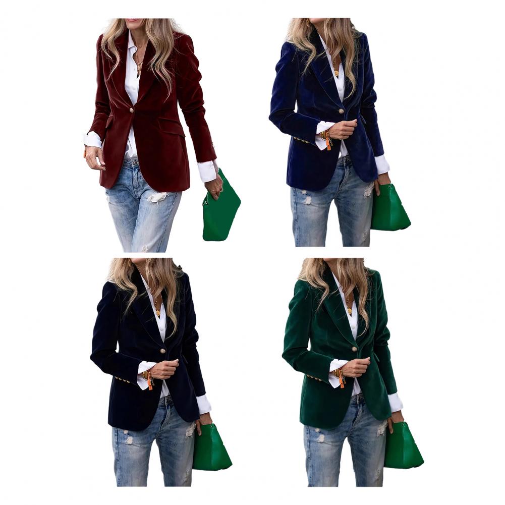 Velvet Large Size Women Prom P - Women Formal Wear With Blazer recension och pris