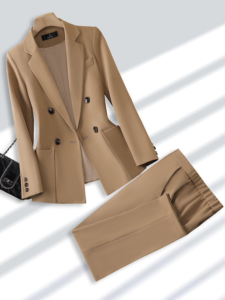Fashion Ladies Pant Suit Forma - Women Formal Wear With Blazer recension och pris