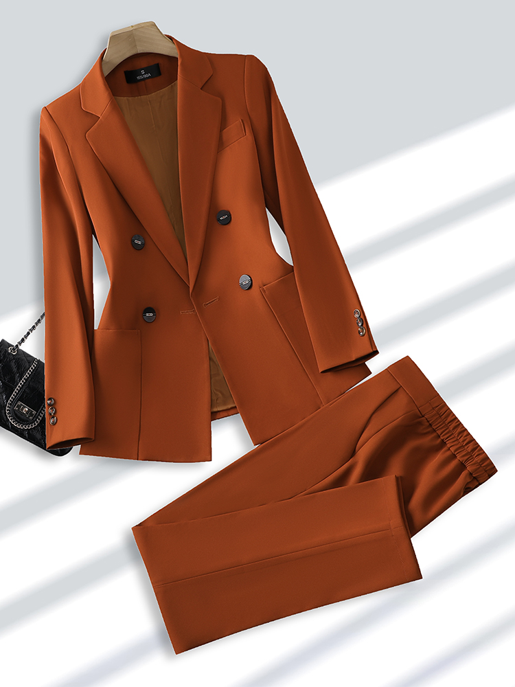 Fashion Ladies Pant Suit Forma - Women Formal Wear With Blazer recension och pris