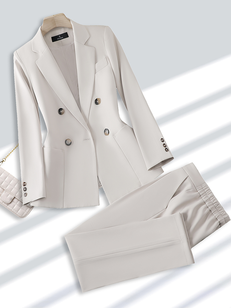 Fashion Ladies Pant Suit Forma - Women Formal Wear With Blazer recension och pris