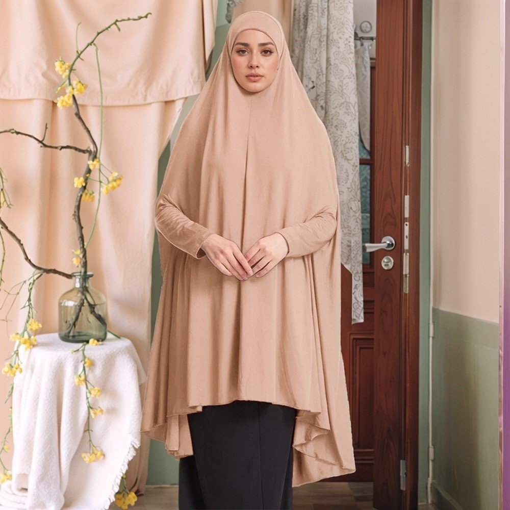 Caftan Plain Muslim Abayas Ele - Women Formal Wear Hijab recension och pris