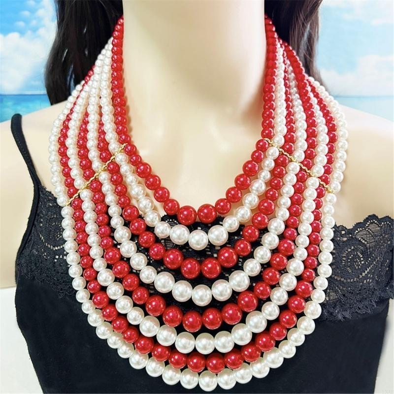  Elegant Layering Faux Pearls  - Formal Wear Jewelry For Women recension och pris