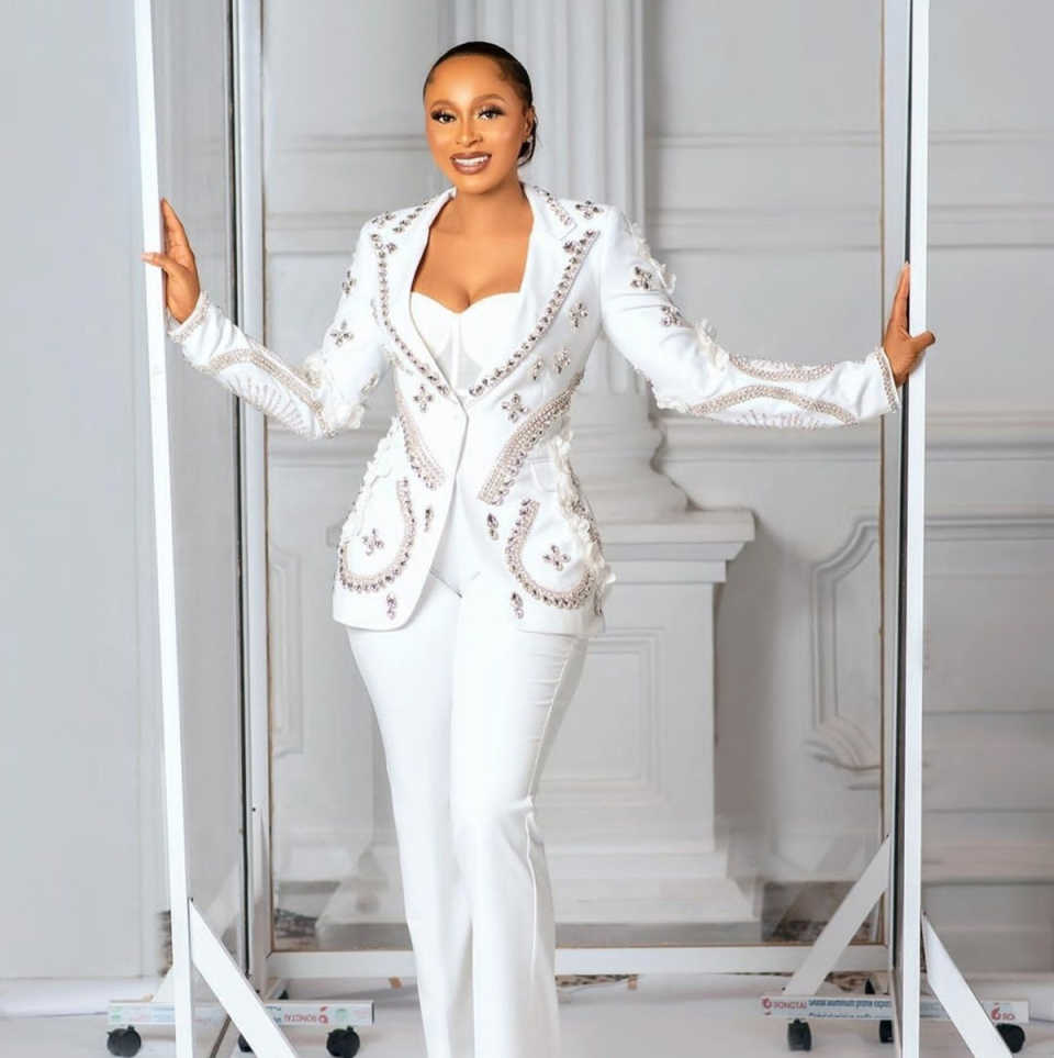 Luxury Women Pants Suits 2 Pcs - Women'S Formal Wear Wedding Guest recension och pris