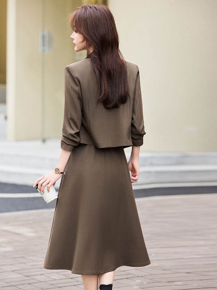 Gray short blazer for women, n - Women Formal Wear Shirt And Pant recension och pris