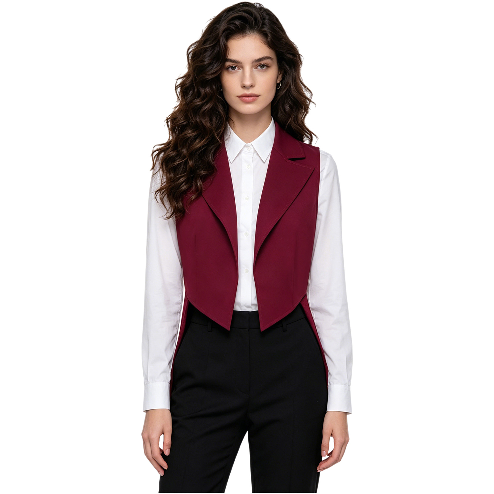 Womens Vintage Tailcoat Jacket - Women Formal Wear Stitching recension och pris