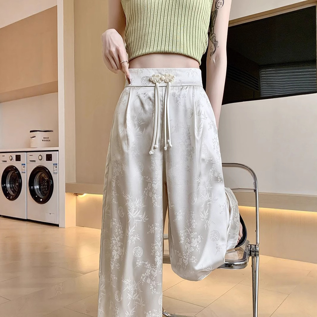 Wide Leg Pants Cotton Woman Wo - Tailored Trouser Wide recension och pris
