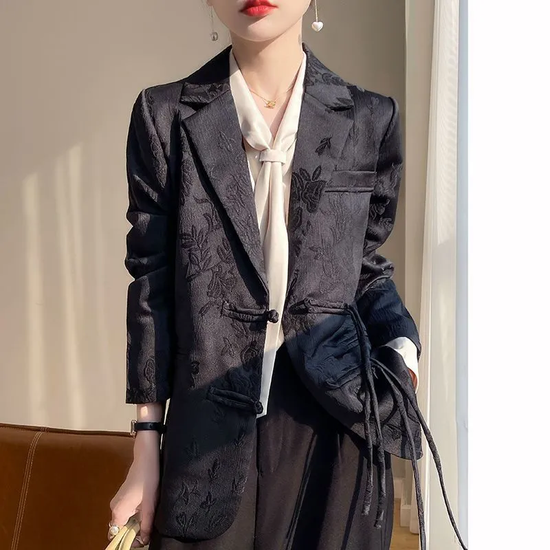 Women's White Textured Blazer  - Women Formal Wear With Blazer recension och pris