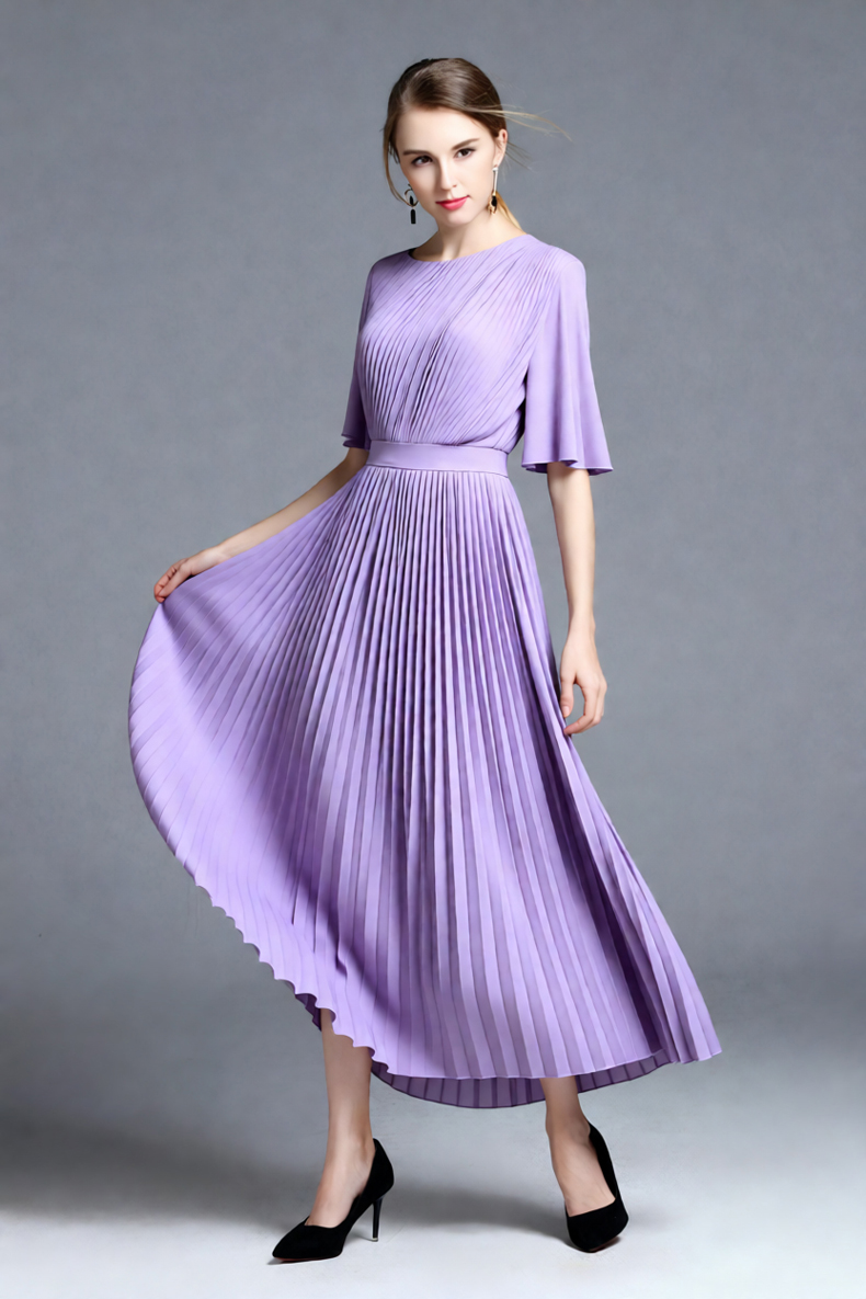 Women's Lilac Cape Sleeve Plea - Women'S Formal Wear Wedding Guest recension och pris