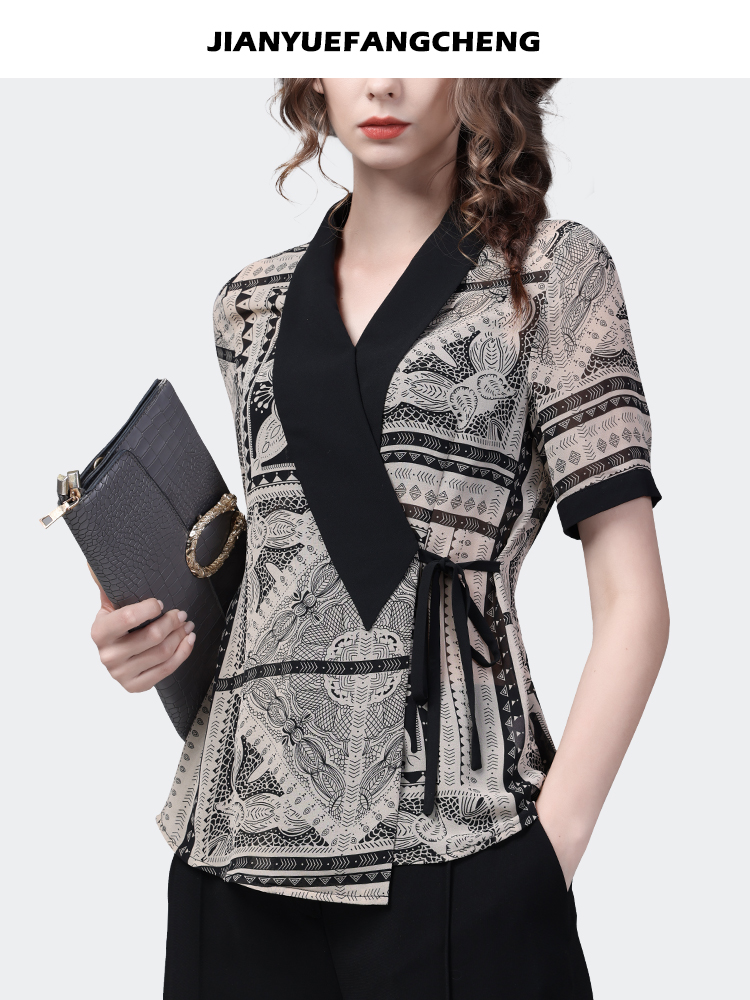 Luxury Black & White Geometric - Women Formal Wear Stitching recension och pris