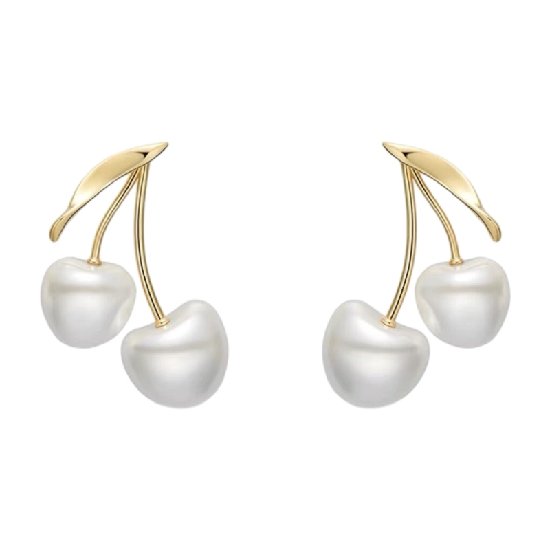 Cherries Blossom Pearls Ear Je - Formal Wear Jewelry For Women recension och pris