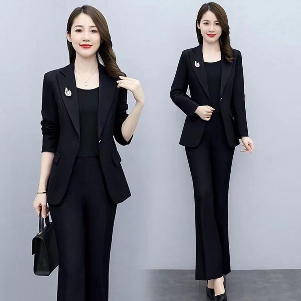 2 Pcs/Set Lady Formal Coat Pan - Women'S Formal Wear Suit recension och pris