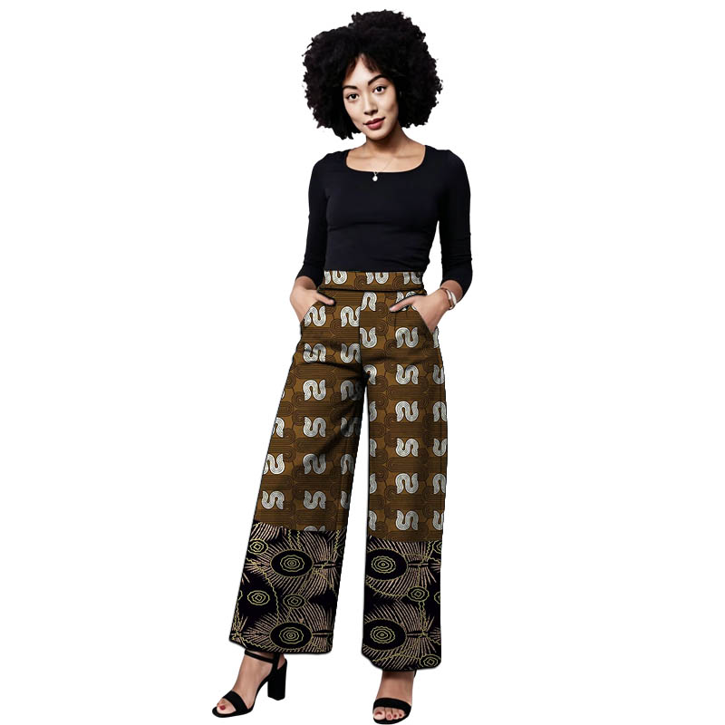 Ankara Outfit Women's Patchwor - Tailored Trouser Wide recension och pris