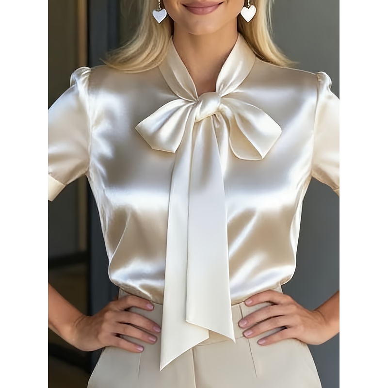 Women'S Elegant Short-Sleeve S - Women Formal Wear Stitching recension och pris