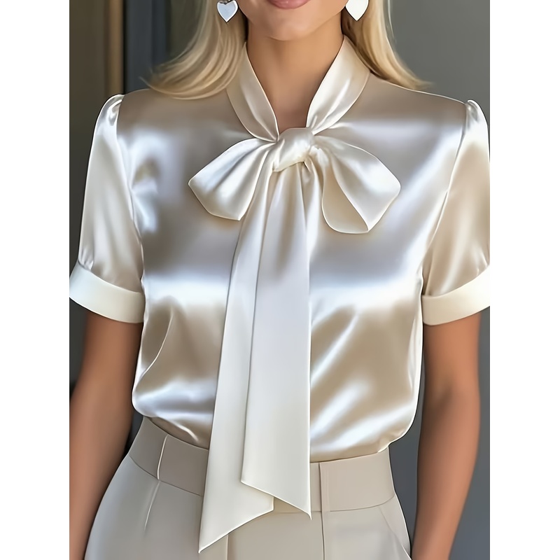 Women'S Elegant Short-Sleeve S - Women Formal Wear Stitching recension och pris